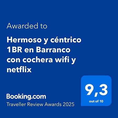 Hermoso Y Centrico 1Br En Barranco Con Cochera Wifi Y Netflix Лима Экстерьер фото